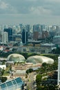 Aerial view of Esplanade Ã¢â¬â Theatres on the Bay